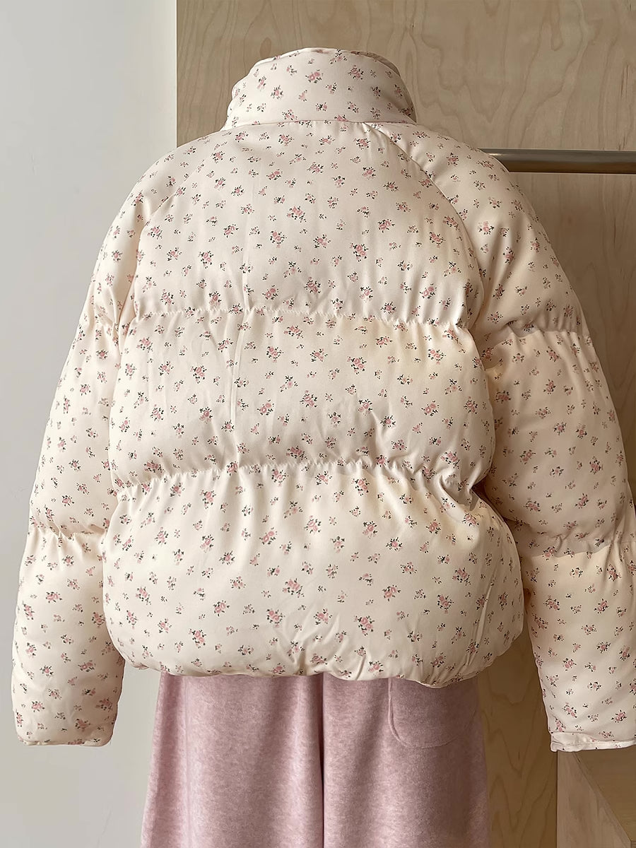 Ditsy Floral Puffer Jacket