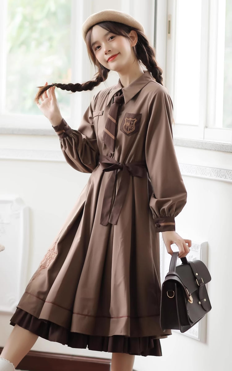 Conjunto de vestido y capa de Little Witch Academia