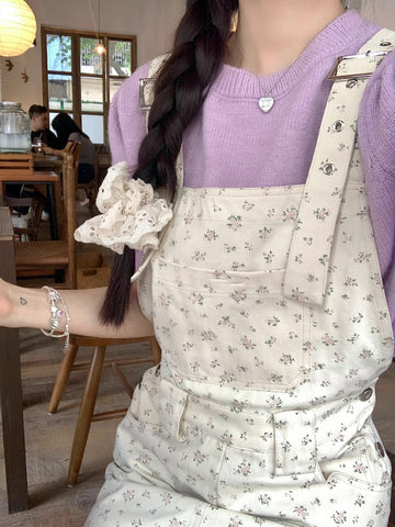 Ditsy Floral Mini Pinafore