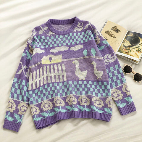 Farm Ducks Sweater