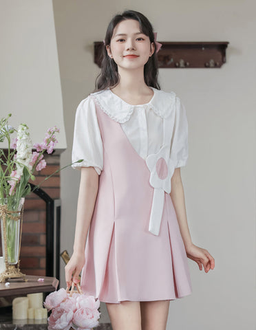 Playful Daisy Mini Pinafore