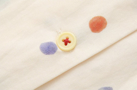 Skittles Polka Dot Shirt Dress