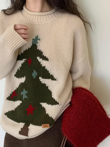 Suéter de árbol de Navidad