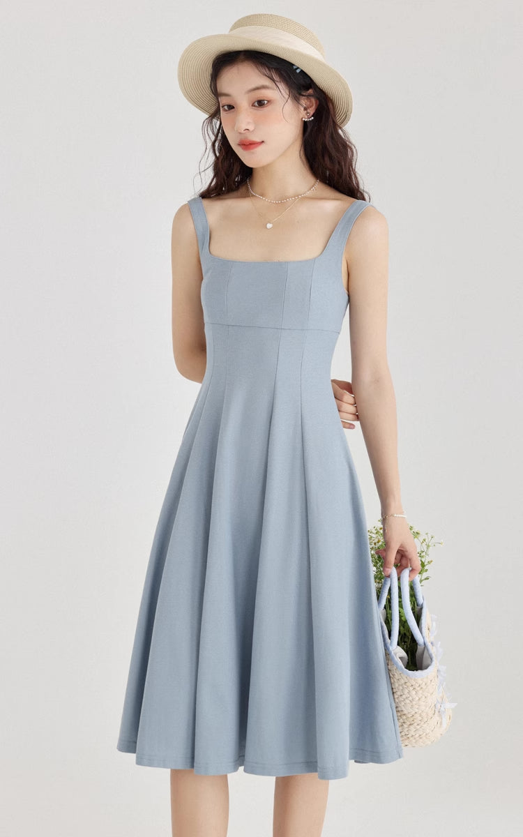 Periwinkle Cami Midi Dress