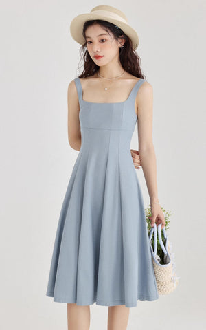 Periwinkle Cami Midi Dress