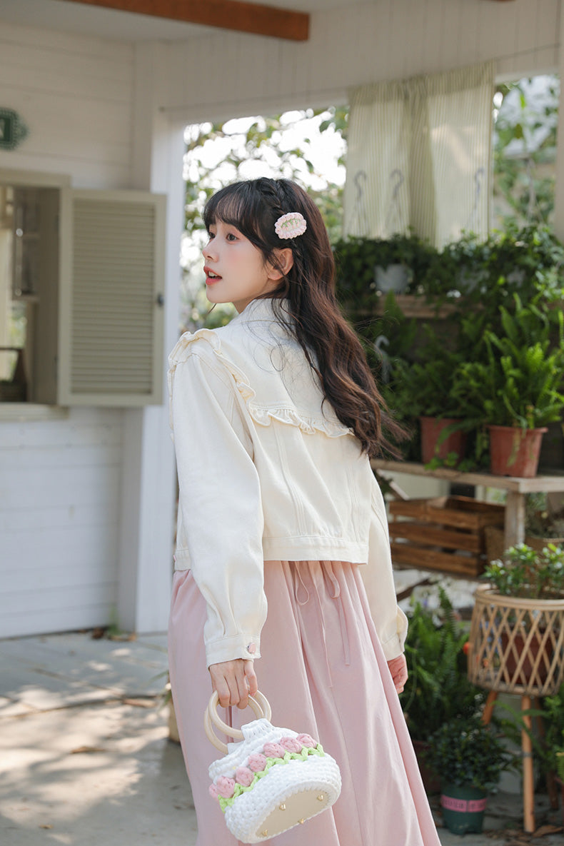 Budding Blossoms Cropped Jacket