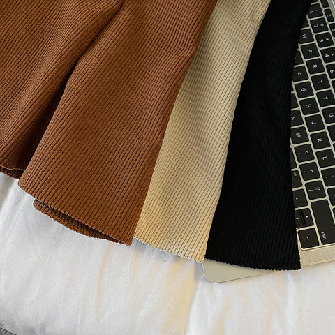 Corduroy Twirl Skirt