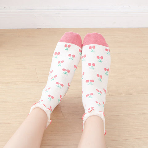 Frilly Fruit Socks