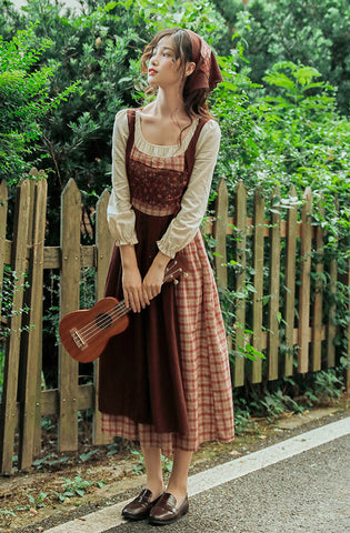Patchwork Village Dress