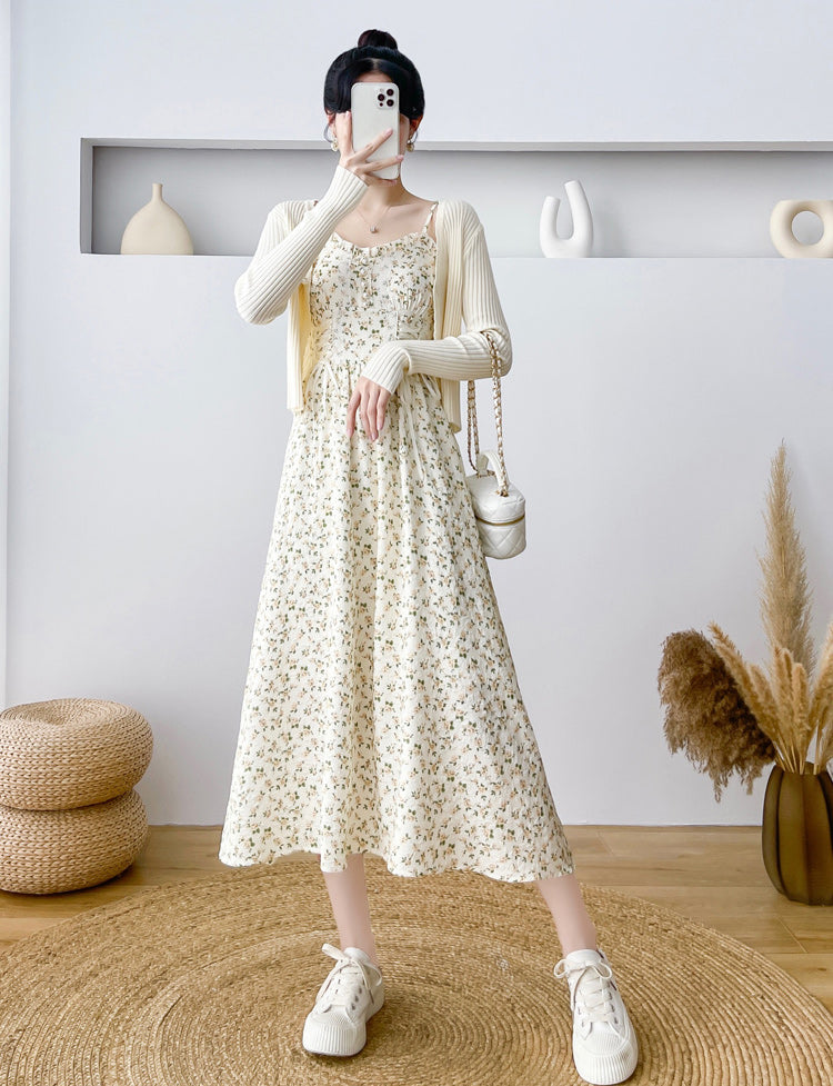 Vestido camisola con cordones Spring Rose