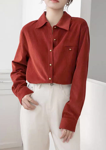 Maple Woven Button Up Shirt