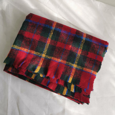 Fall Plaid Scarf