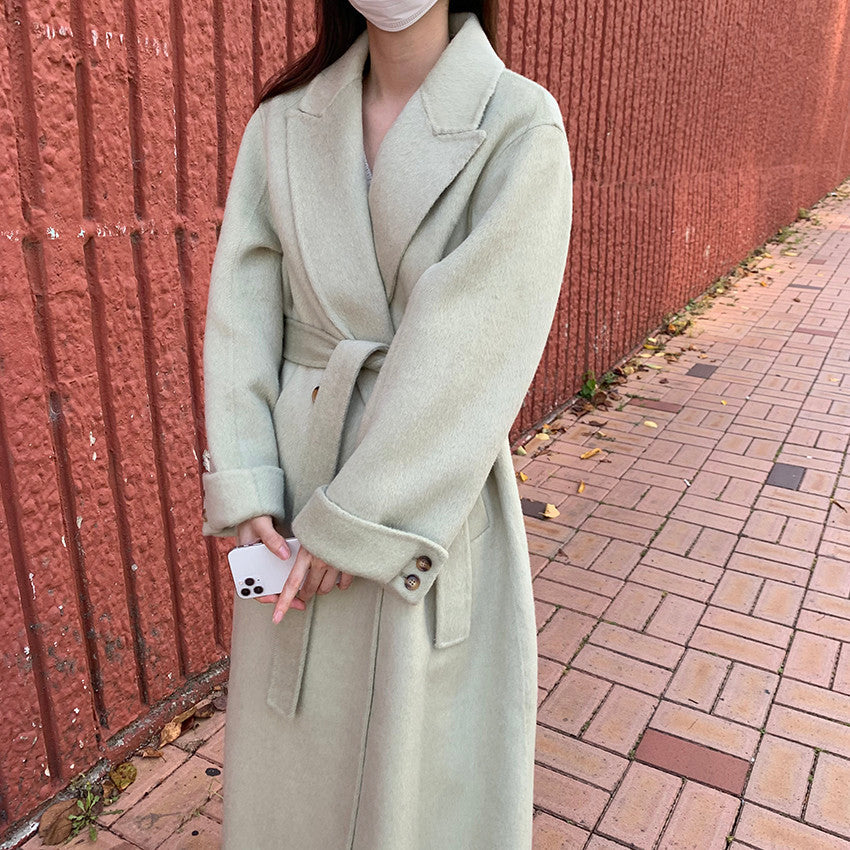 Cuffed Sleeve Coat