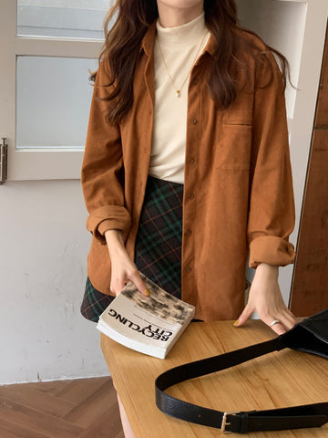 Corduroy Button Up Shirt
