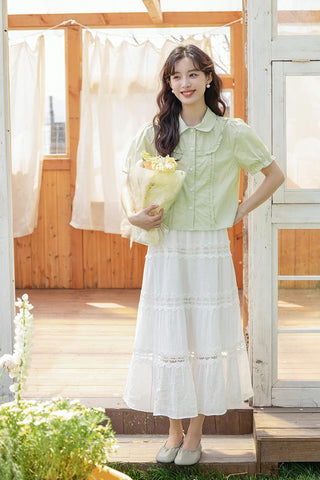 Zesty Puff Sleeve Blouse