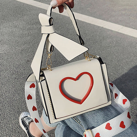 Bolso Satchel Reina de Corazones