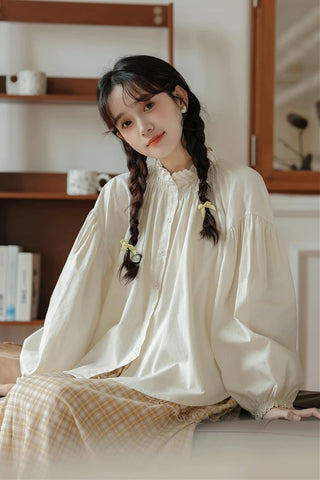 Marshmallow Puff Blouse