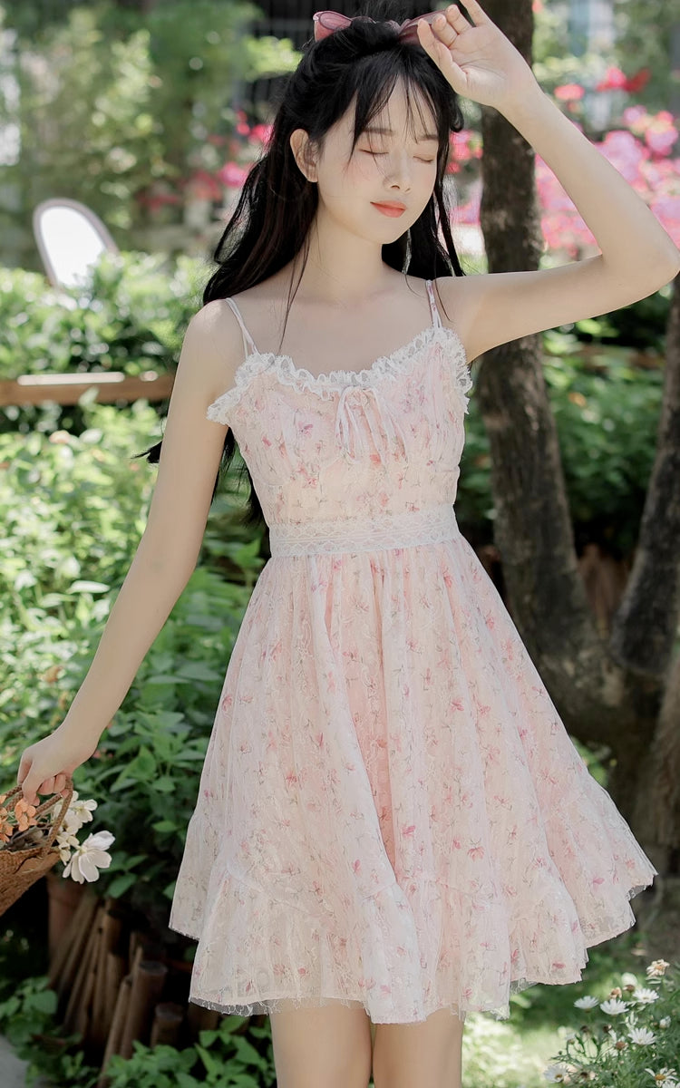 Vestido mini camisola Sakura Twirl