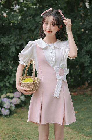 Playful Daisy Mini Pinafore