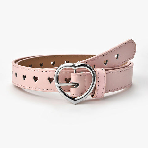 Heart Eyelet Belt