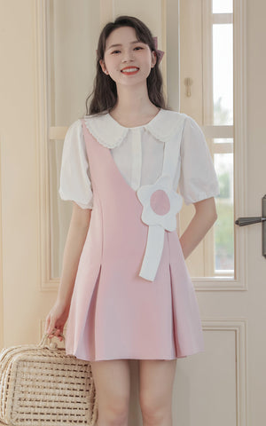 Playful Daisy Mini Pinafore