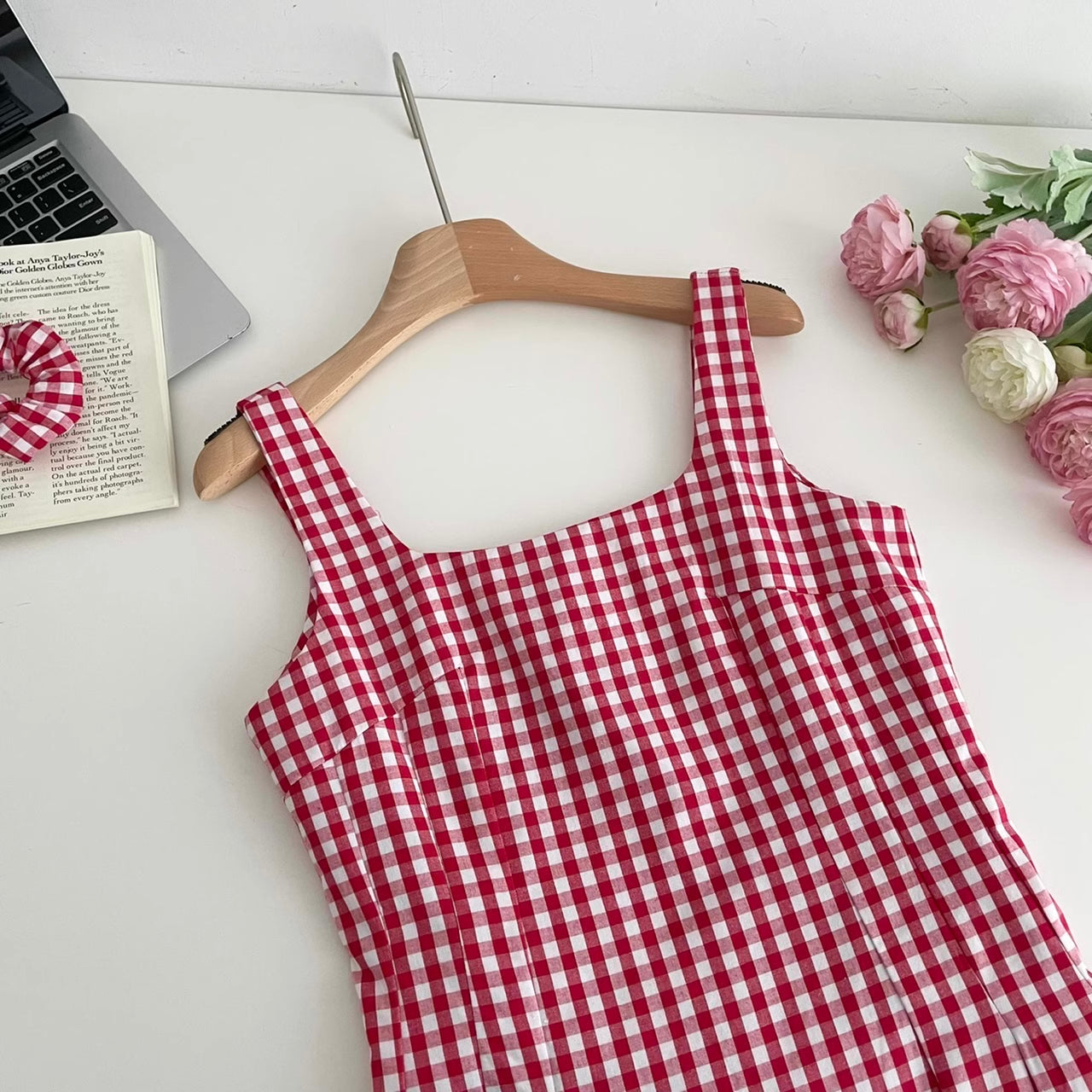 Candy Shop – Minikleid mit Vichy-Karomuster