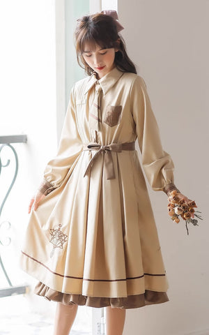 Conjunto de vestido y capa de Little Witch Academia