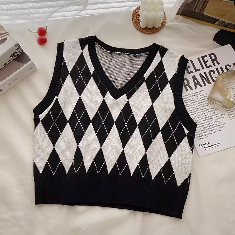 Argyle Varsity Vest