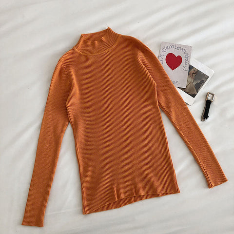 Basic Mock Neck Sweater