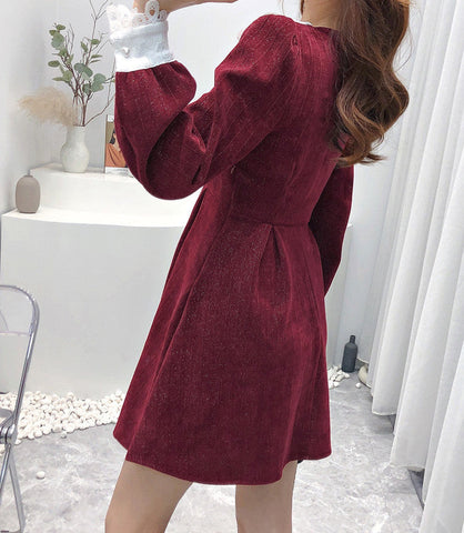 Sweet Love Peter Pan Knit Dress