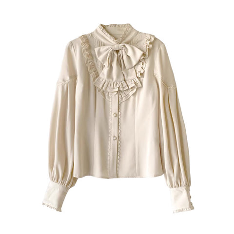 Victoria Ruffle Bow Blouse