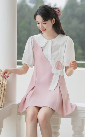 Playful Daisy Mini Pinafore