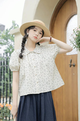 Wild Iris Blouse