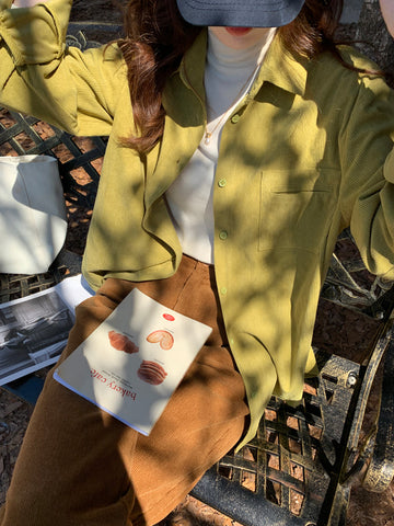 Corduroy Button Up Shirt