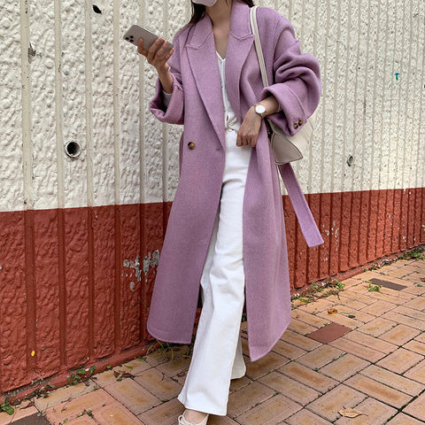 Cuffed Sleeve Coat