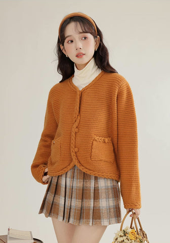 Gerösteter karierter Plissierter Tennisrock