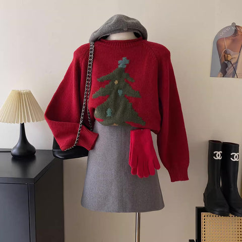 Suéter de árbol de Navidad