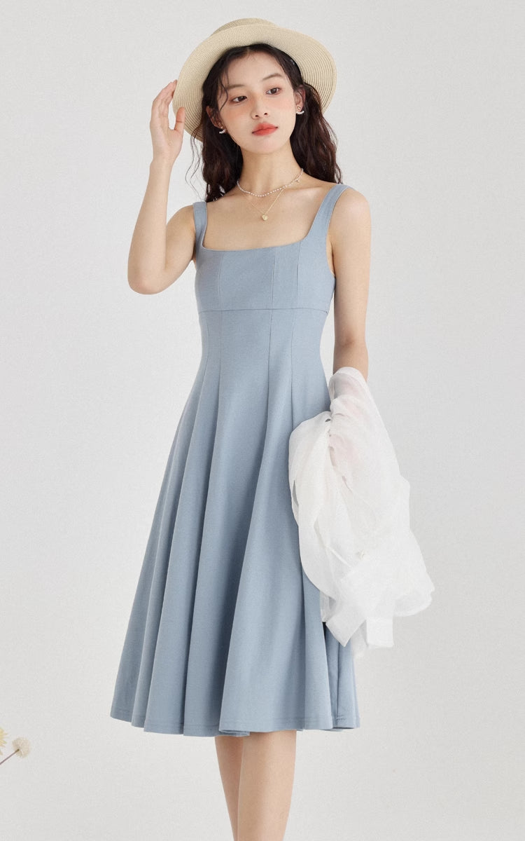 Periwinkle Cami Midi Dress