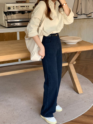 Corduroy Button Up Shirt