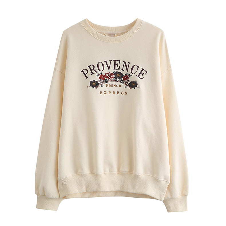 Sweatshirt mit Blumenmuster „Provence“