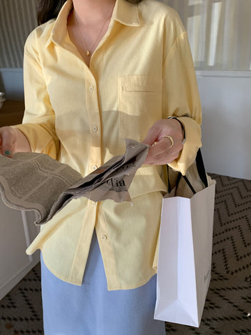 Corduroy Button Up Shirt
