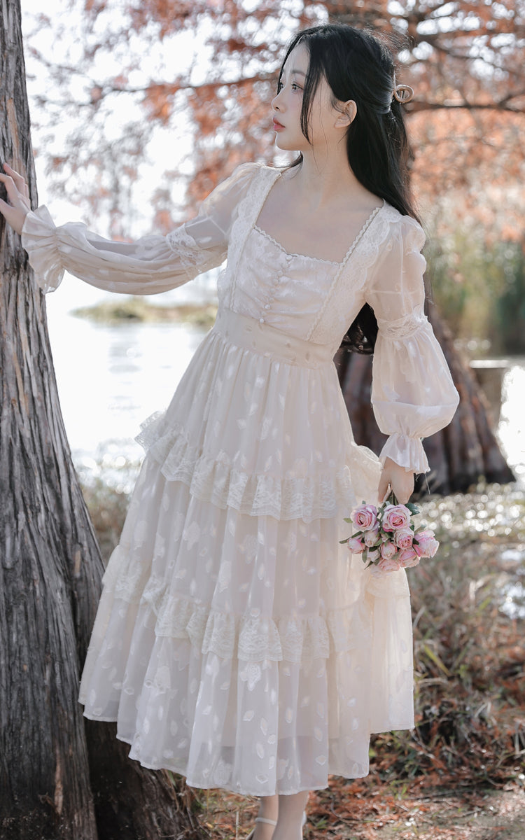 Vestido midi Ethereal Dreams