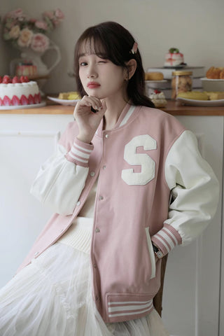 Letterman Baseballjacke