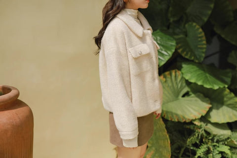 Soft Touches Faux Mink Jacket