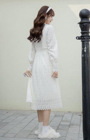 Lace & Vines Midi Dress