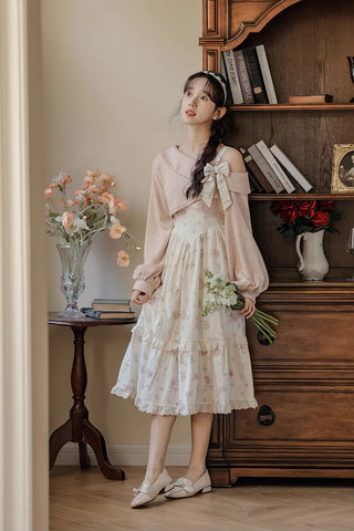 Sweet Rose Midikleid