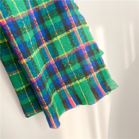 Fall Plaid Scarf