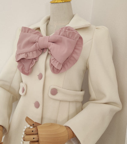 Sweet Bow Dress Coat