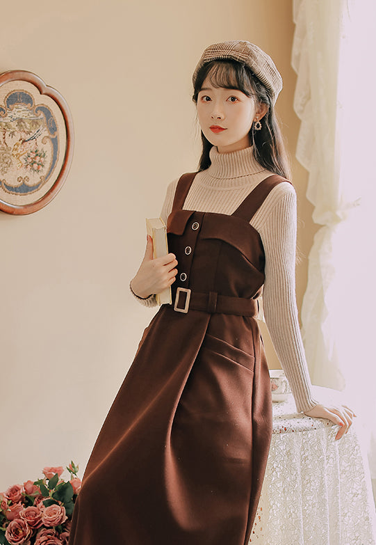 Boba Tea Midi Dress