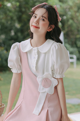 Playful Daisy Mini Pinafore